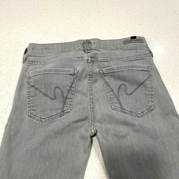 Citizens of Humanity Avedon Gray Low Rise Ultra Skinny Gray Jeans Size 27 - Picture 8 of 15